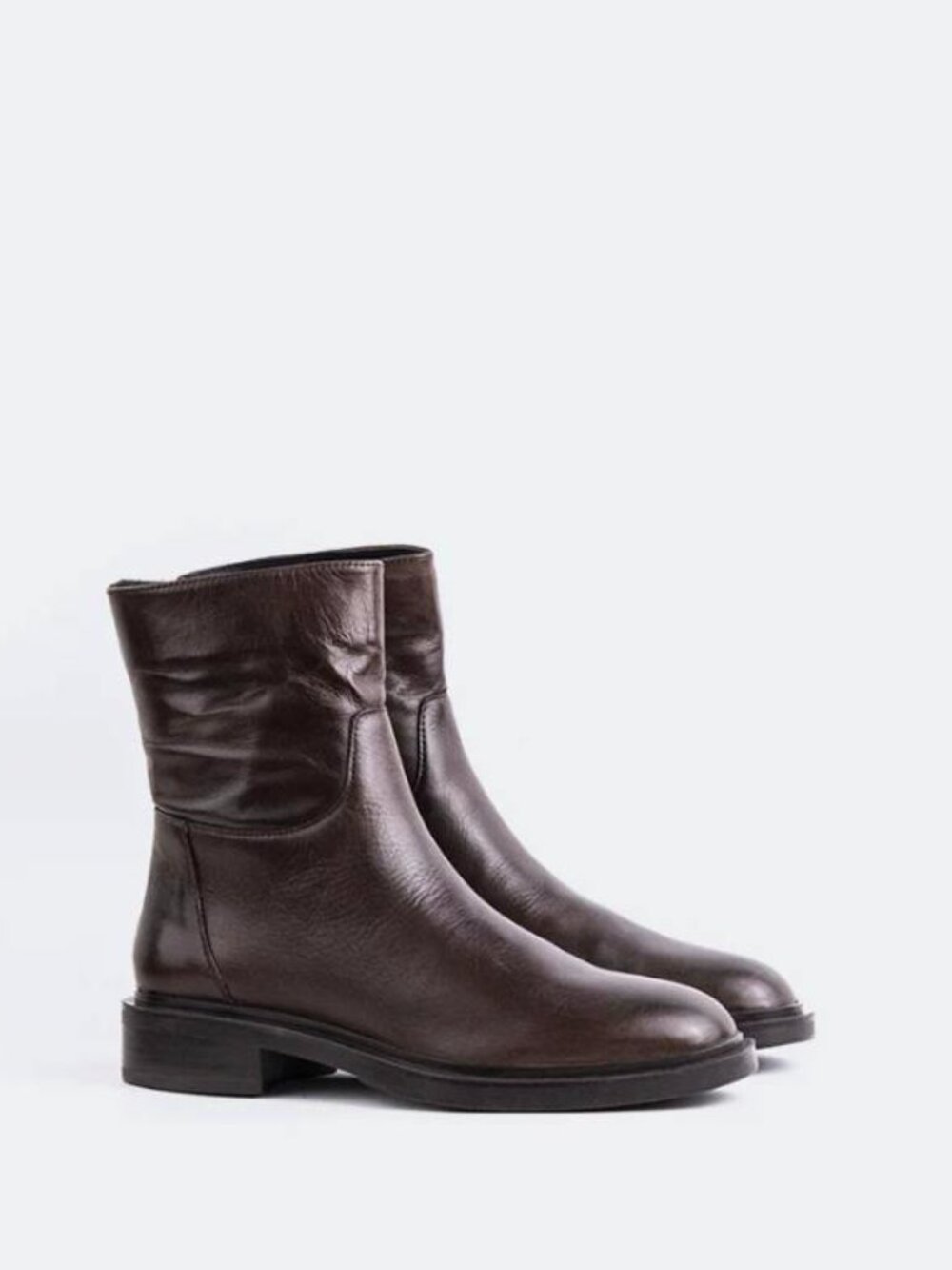 L'Intervalle Women’s Orosi Leather Boots, Brown, 38
